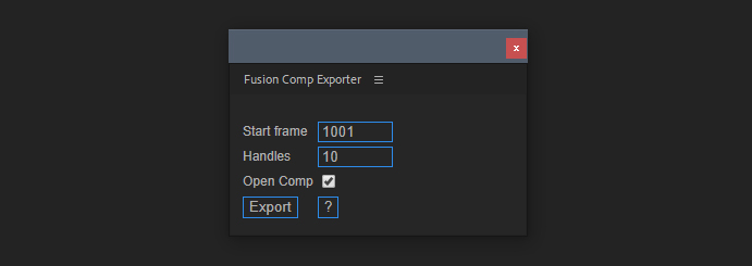 Aturtur / Fusion Comp Exporter For Premiere Pro